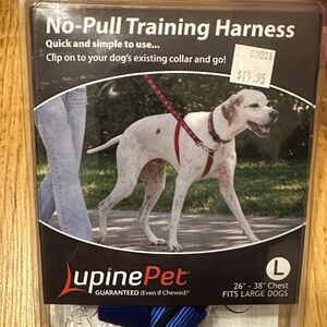 Large No-Pull Training Harness - Blue